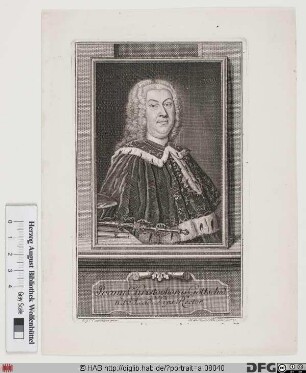 Bildnis Johann Christoph Gottsched