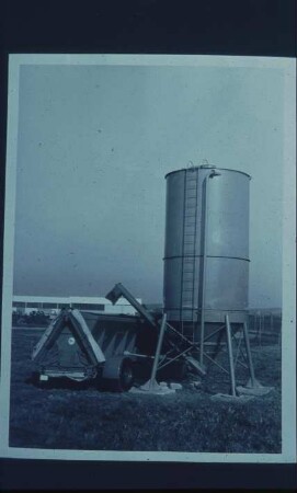 Fotografie: Lagertechnik, Hochsilo, Mineraldünger, Mineraldüngerstreuer