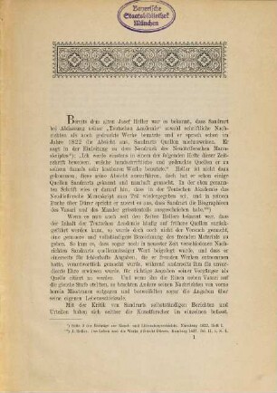 Sandrarts Teutsche Academie : eine kritische Sichtung