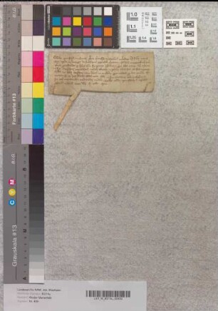 Priorin Bertha und der Konvent von St. Maria zu Lemego verkaufen dem Kloster Marienfeld Hörige.