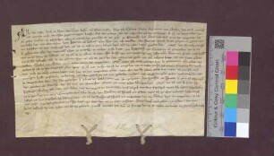 Gertrud, Ulrich von Badens Ehefrau, verzichtet auf alle Rechte, Ansprüche, Forderungen an das Gut zu Rheinfelden, das ihr Ehemann Ulrich an Hermann von Bellikon um 70 Mark Silber verkauft hat.