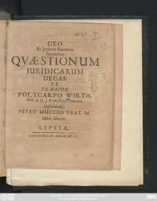 Quaestionum Iuridicarum Decas
