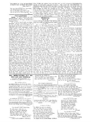Correspondenzen