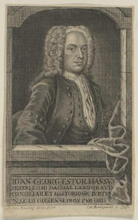 Bildnis des Ioan Georg Estor
