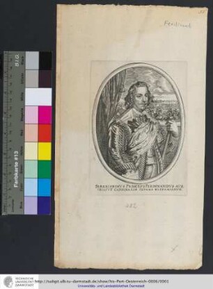 Serenissimvs Princeps Ferdinandvs Avstriacvs Cardinalis Infans Hispaniarvm