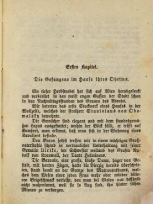 Der Litaneisänger : Historischer Roman aus dem Anfange des achtzehnten Jahrhundertes. 3