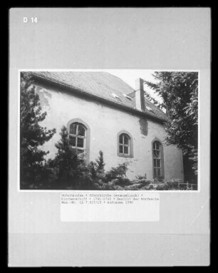 Evangelische Pfarrkirche — Kirchenschiff