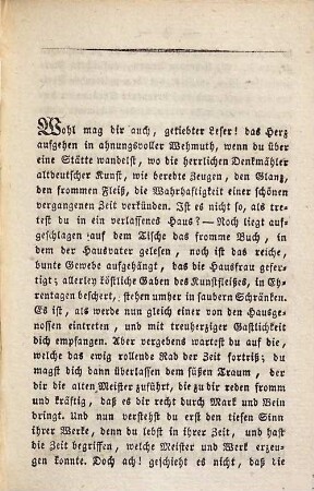 Erzählungen, 10. Meister Martin der Küfner und seine Gesellen. Ignaz Denner.