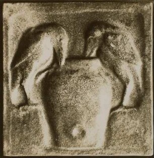 Moderne Fliese : Moderne Fliese. Sogenannte Mutzkeramik, Verwalter, Kunstgewerbemuseum Dresden