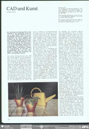 CAD und Kunst