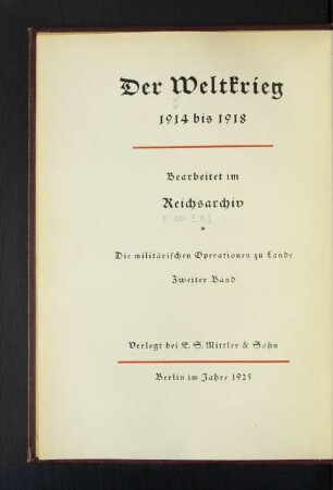 Bd. 2: Die Befreiung Ostpreußens : mit vierzehn Karten und elf Skizzen