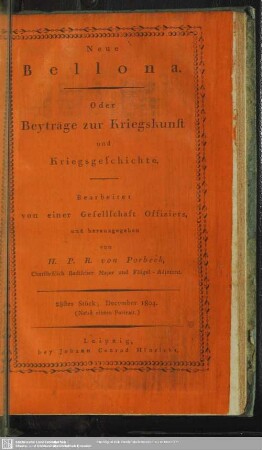 Siebenter Band, Viertes Stück