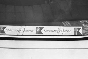 Abänderung des Werbeslogans "Karlsruhe kennen - Karlsruhe lieben" gemäß persönlicher Verhältnisse