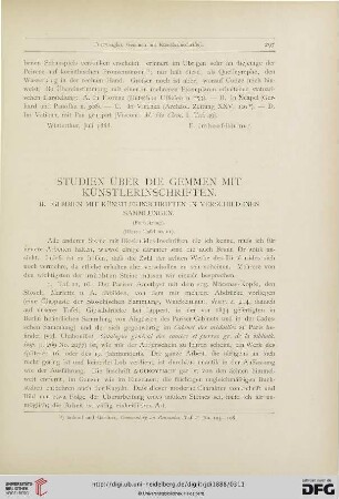 3: Studien über die Gemmen mit Künstlerinschriften, [3]
