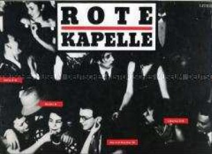 Doppelalbum über die Widerstandsgruppe "Rote Kapelle", mit Textbeilage; Plattenhülle