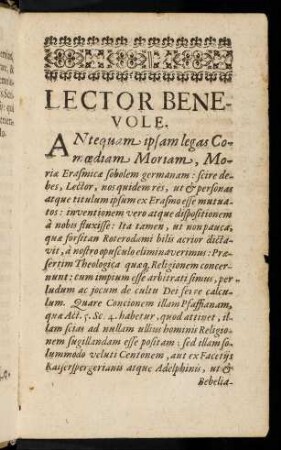 4r-6r, Lector Benevole
