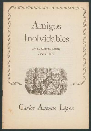 1943005107: Carlos Antonio López