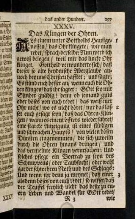 257-269, XXXV. Das Klingen der Ohren - XXXIX. Der Schieferdecker