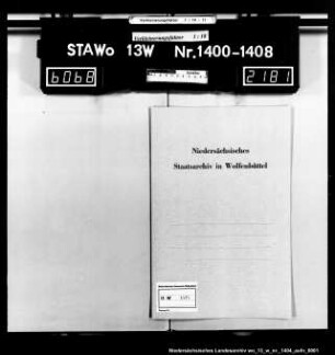 Grundsteuerrolle der Commune Westerode für das Jahr 1811