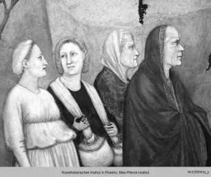 Ausmalung des Nordquerhauses : Christusszenen : Heimsuchung