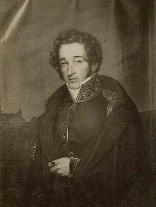 Heynitz, Ernst Gottlob von : Wilhelm von Kügelgen (1802-1867). Ernst Gottlob von Heynitz (1801-1861). Privatbesitz