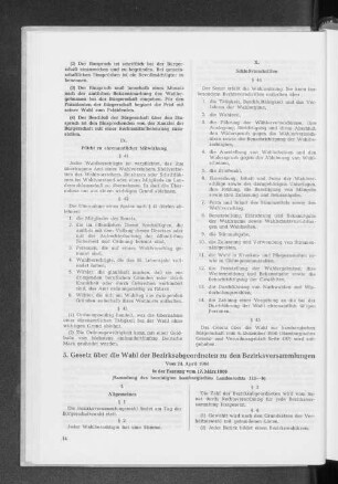 5. Gesetz über die Wahl der Bezirksabgeordneten zu den Bezirksversammlungen