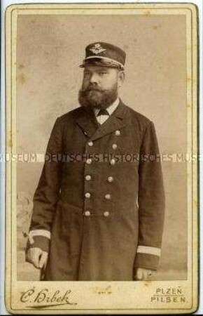 Mann in Uniform (Eisenbahn?), Carte de Visite