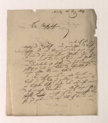 Brief von Friedrich Campe an Joseph Heller