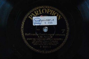 Hoffmanns Erzählungen : 3. Akt, Barcarole / (Offenbach)