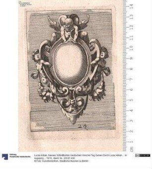 Nevves Schildtbyhlin Gestochen Vnnd An Tag Geben Dvrch Lvcas Kilian ... In Avgspvrg ... 1610.