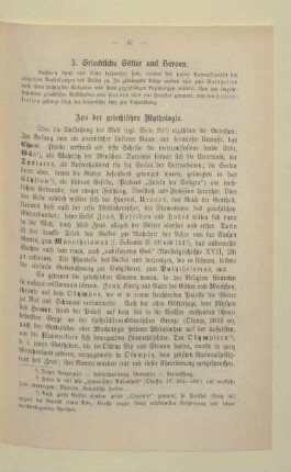 5. Griechische Götter und Heroen