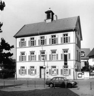 Ehem. Rat- und Schulhaus; Bensheim, Bachgasse 60