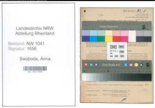 Entnazifizierung Anna Swoboda , geb. 18.07.1900 (Justizangestellte)