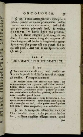 Cap. V. De Composito Et Simplici
