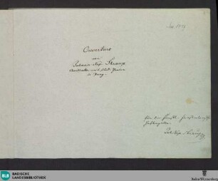 Overtures - Don Mus.Ms. 1817 : E|b