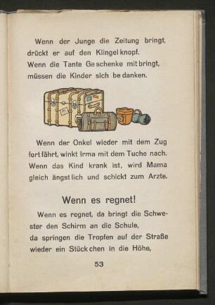 Wenn es regnet!