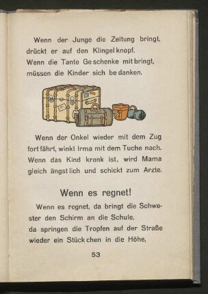 Wenn es regnet!