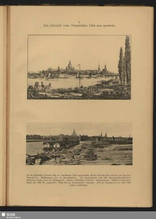 Die Altstadt vom Neustädter Ufer aus gesehen
