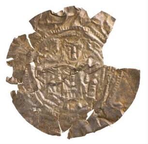 Münze, Pfennig, Brakteat, 1218 - 1242