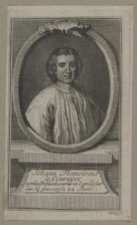 Bildnis des Johann Franciscus le Courayer