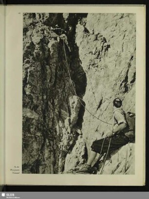 In der Watzmann-Ostwand