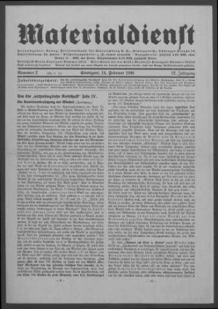 Kirchenkampf: Drucksachen und Zeitungsausschnitte
