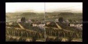 Blick über Vogesen in französisches Gebiet