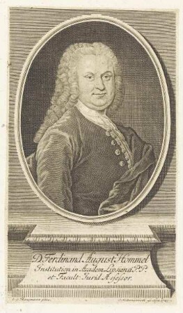 Bildnis des Ferdinand August Hommel