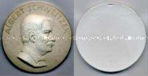 Medaille auf Albert Schweitzer
