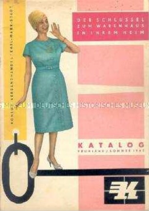 Versandhauskatalog des Konsument-Versandhauses Karl-Marx-Stadt