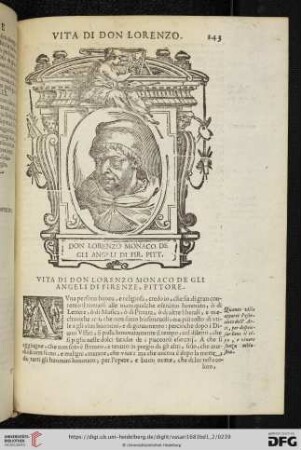 Vita di Don Lorenzo Monaco de Gli Angeli di Firenze, Pittore