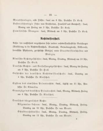 25-27, Rechtswissenschaft