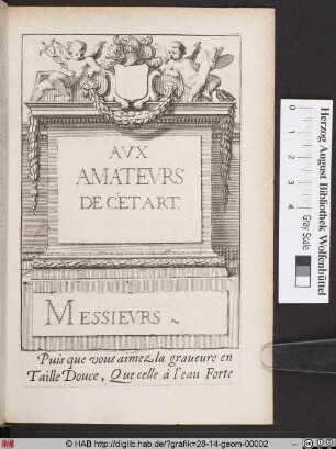 Aux amateurs de cet art.