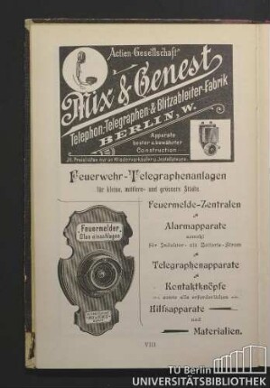 Actien-Gesellschaft Mix & Genest
